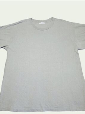 John Elliott Anti-Expo Tee Size 5 2XL Gray Made USA Cotton